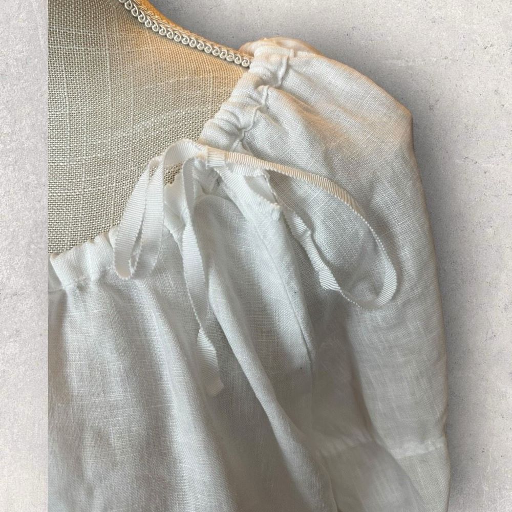 Women’s Johnny Was Linen Top Size Medium - Picture 4 of 11